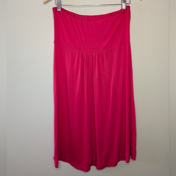 Tua Red Mini Strapless Dress with Colorful Accents Size XXS No Tag - Picture 5 of 5